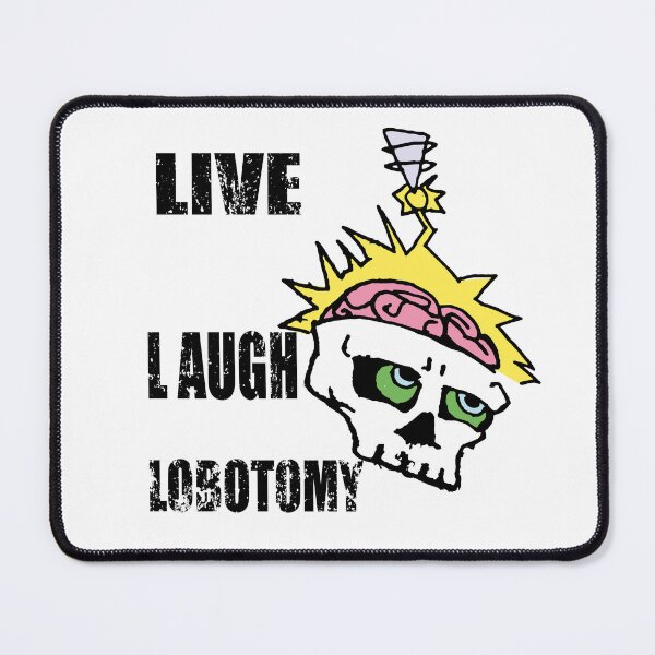 Item preview, Live Laugh Lobotomy Skull designed and sold by Tun-na.