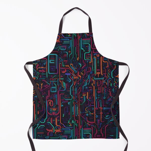 Item preview, Vibrant Circuitry designed and sold by GammarayPrints.