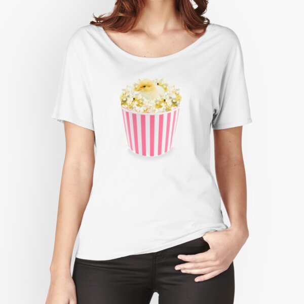 Little Chicken Popcorn by Alice Monber Relaxed Fit T-Shirt