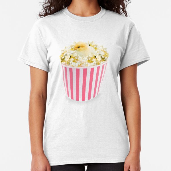 Little Chicken Popcorn by Alice Monber Classic T-Shirt