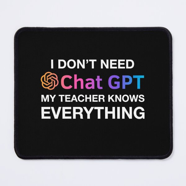 Item preview, Teacher Chat GPT Ai Teachers Day Design, Funny Computer Robotics System Information Gifts. designed and sold by PrintOfi.