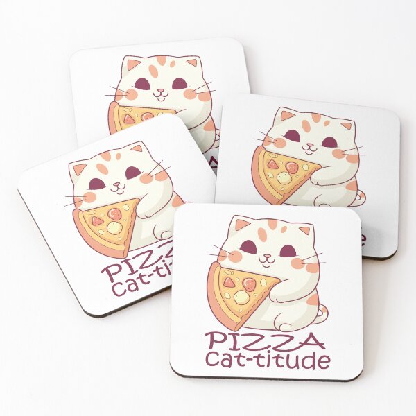 Item preview, Pizza Cat-titude designed and sold by creaty-designs.