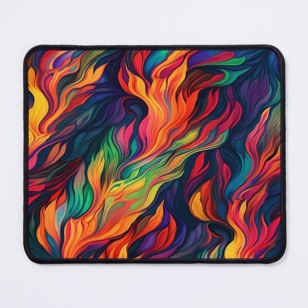 Item preview, Rainbow Flames designed and sold by GammarayPrints.