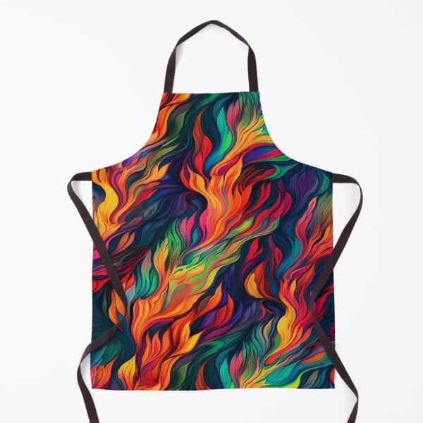 Item preview, Rainbow Flames designed and sold by GammarayPrints.