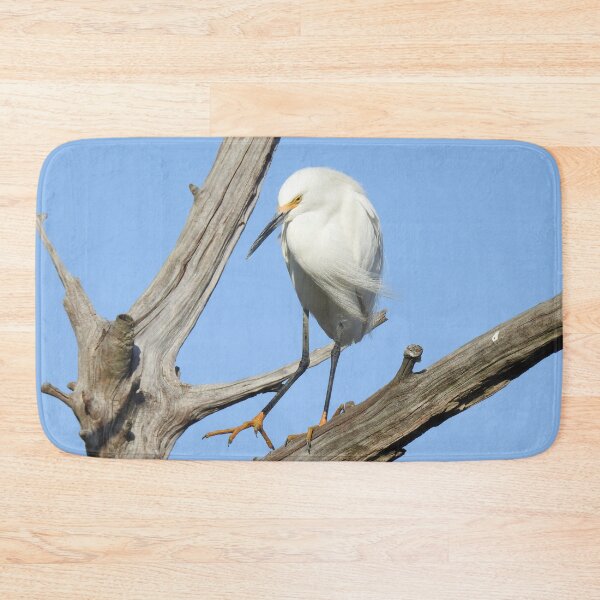 Item preview, Snowy egret, wild birds, wildlife gifts designed and sold by Sandra O'Toole.