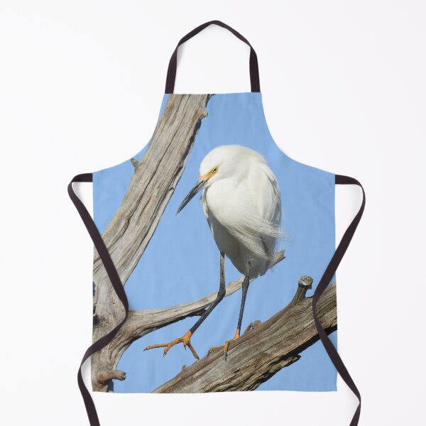 Item preview, Snowy egret, wild birds, wildlife gifts designed and sold by Sandra O'Toole.