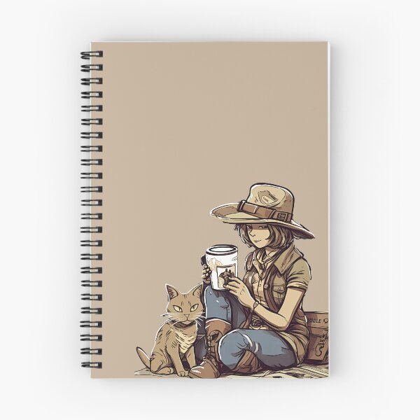 Aperçu de l'œuvre Fille de ranch et chat créée et vendue par RandomForestBot.
