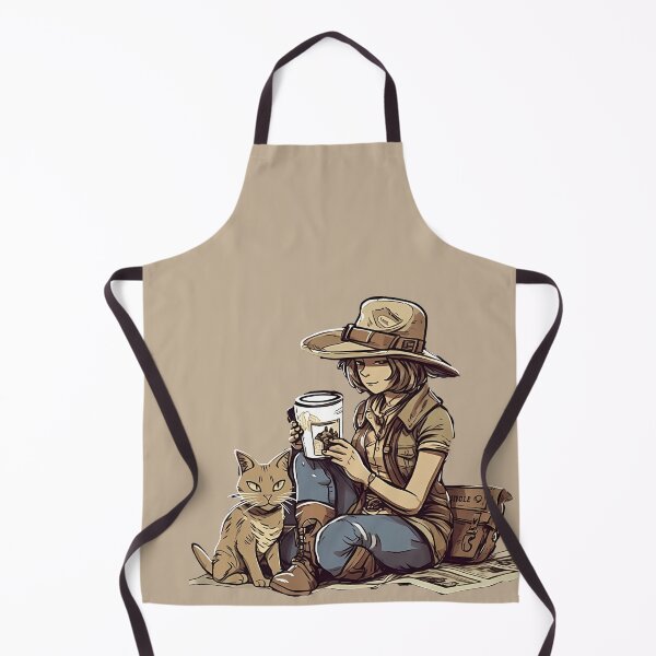 Item preview, Ranch Girl and Cat designed and sold by RandomForestBot.