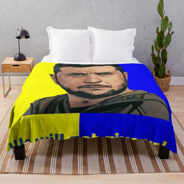 Item preview, Ukrainian President Zelensky Zelenski in the background of the Ukrainian flag designed and sold by JaroDesign2023.