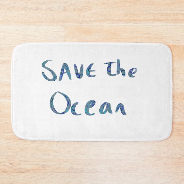 Item preview, “Save the ocean” design designed and sold by lillybellemarie.