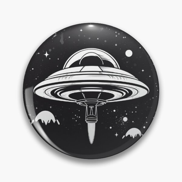 Item preview, UFO B&W designed and sold by Bjammer.