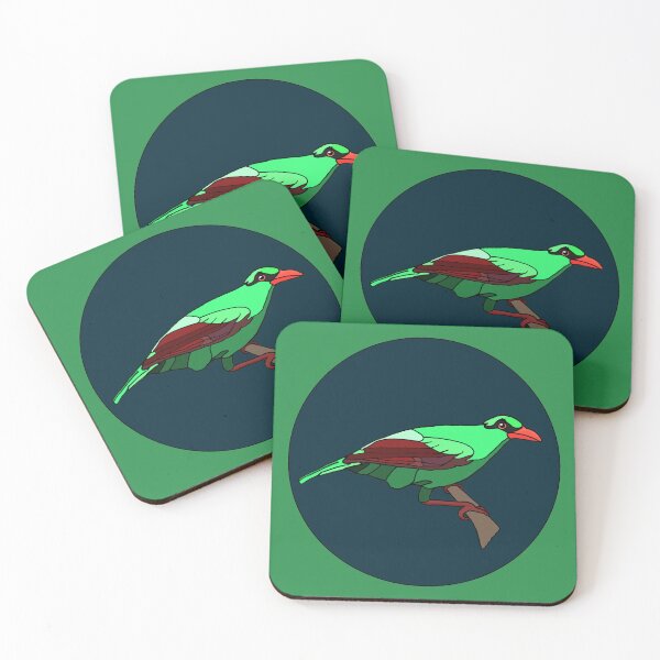 Item preview, Javan Green Magpie designed and sold by TreehopperTradingCo.