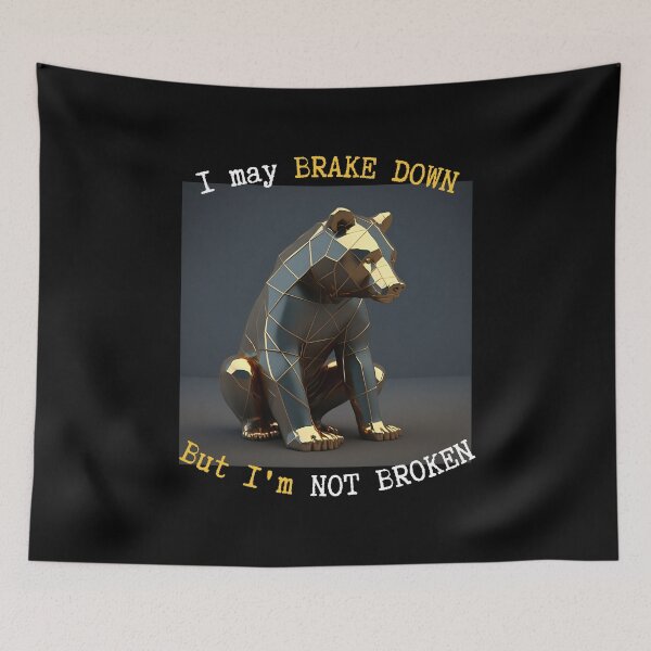 Item preview, Golden Bear - Not Broken designed and sold by AdiRemba.