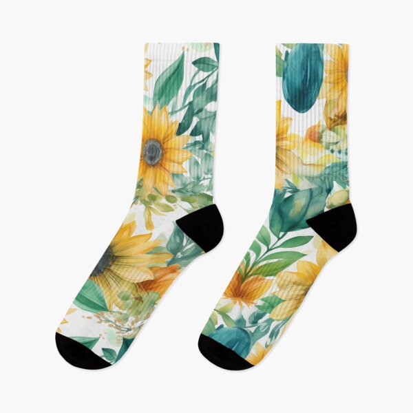 Item preview, Watercolour Cinco De Mayo Sunflowers 03 designed and sold by KRNDesign.