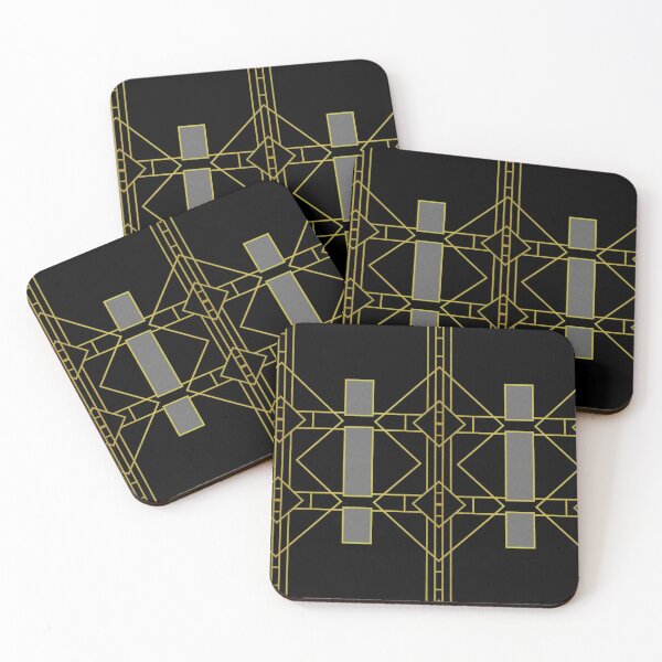 Item preview, Art Deco Abstract Geometric Pattern designed and sold by Kristina  Sale.