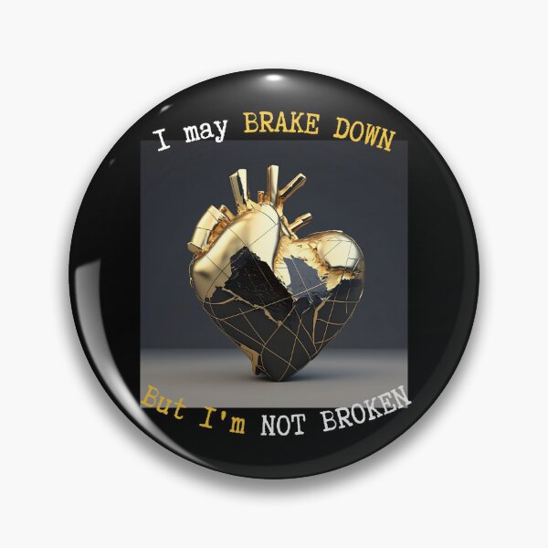 Item preview, Golden Heart - Not Broken designed and sold by AdiRemba.