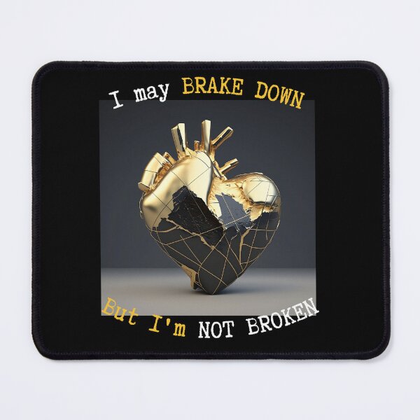 Item preview, Golden Heart - Not Broken designed and sold by AdiRemba.