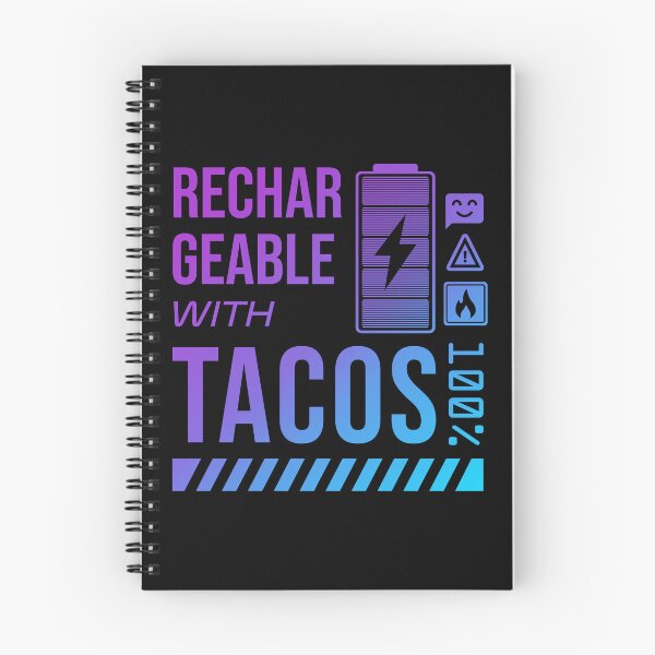 Item preview,  Recargable con Tacos - Etiqueta Neón designed and sold by forgottenfuture.