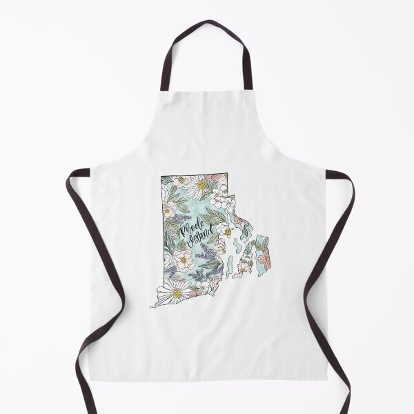 Item preview, Hand drawn Rhode Island Floral designed and sold by Selena Ashley Designs.
