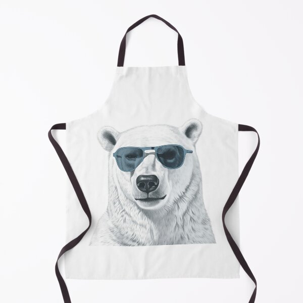 Item preview, Polar Bear Wearing Blue Sunglasses designed and sold by Lumiawaves.