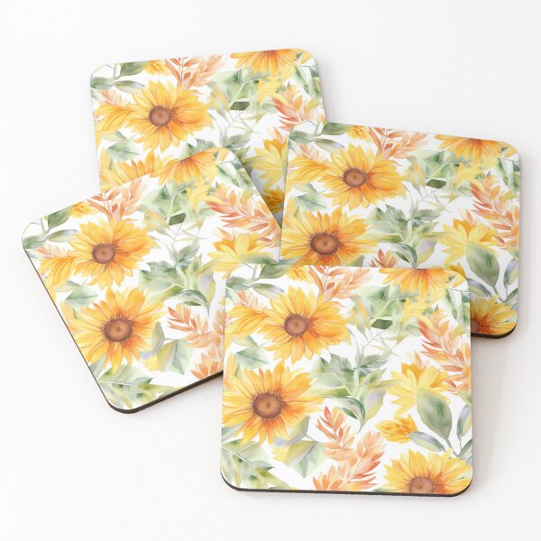 Item preview, Watercolour Cinco De Mayo Sunflowers 05 designed and sold by KRNDesign.