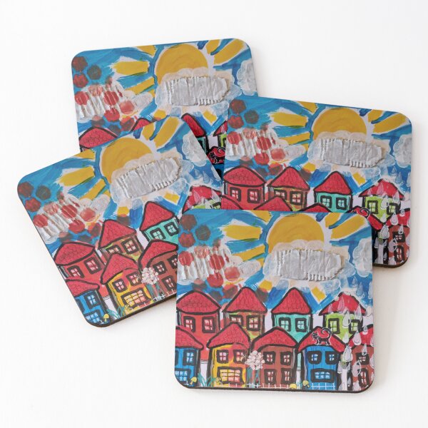 Item preview, Black Cat on a Red Roof designed and sold by mimulux.