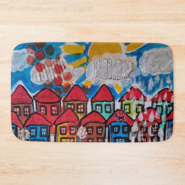 Item preview, Black Cat on a Red Roof designed and sold by mimulux.
