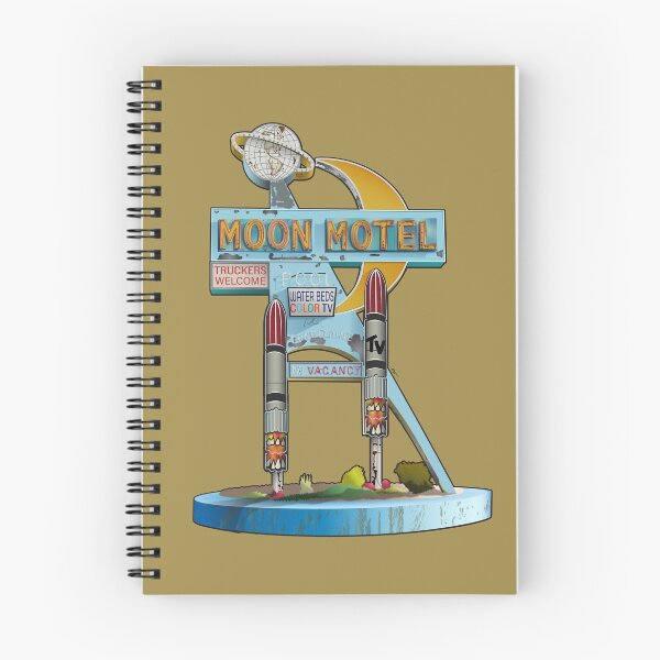 Item preview, Moon Motel designed and sold by PatArtByKevin.