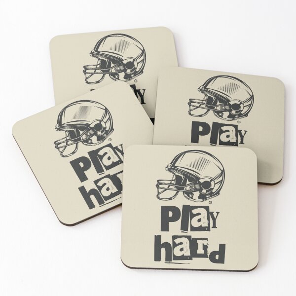 Item preview, Play Hard / Football  designed and sold by Yuzik.