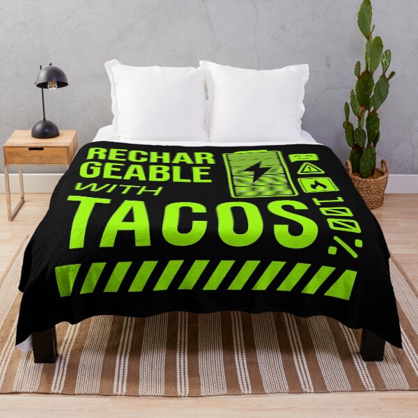 Artikelvorschau, Wiederaufladbar mit Tacos - Green Label entworfen und verkauft von forgottenfuture.