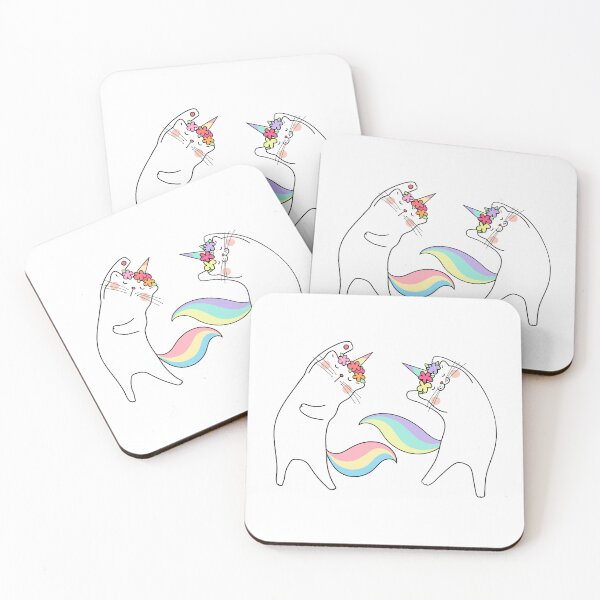 Item preview, Unicorn Cats Dancing designed and sold by Sir  Bread.
