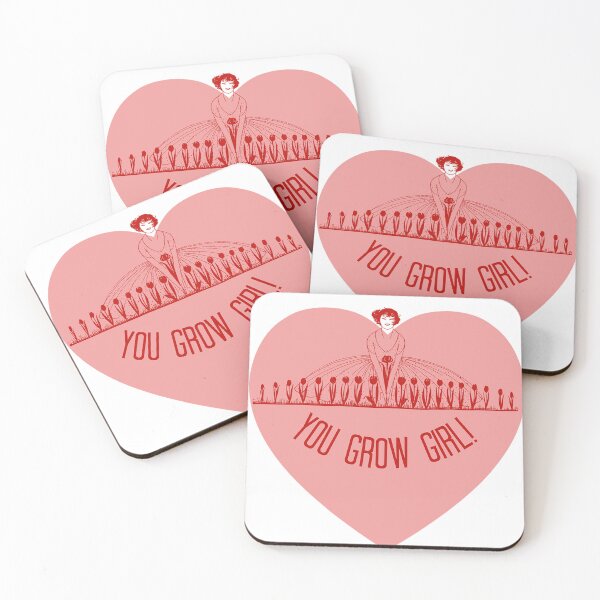 Item preview, You Grow Girl! Gardener Gift; Spring Gift; Personal Achievement designed and sold by SSustainable.