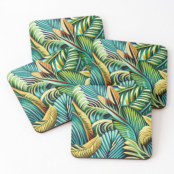 Item preview, Tropical Leaves Illustration designed and sold by Gustavo Navarro.