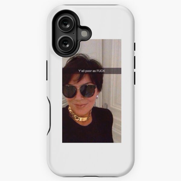 Aperçu de l'œuvre Vous êtes tous pauvres Kris Jenner créée et vendue par Alyssa Mio.