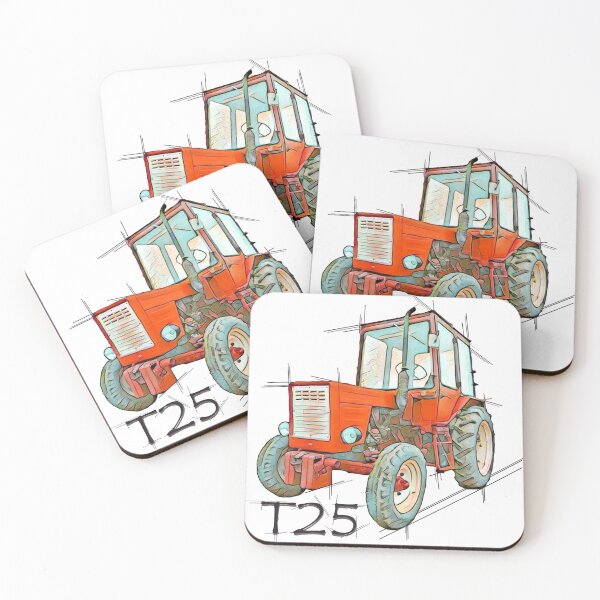 Item preview, Vladimirets T25 Old Tractor designed and sold by raccoon-shop.