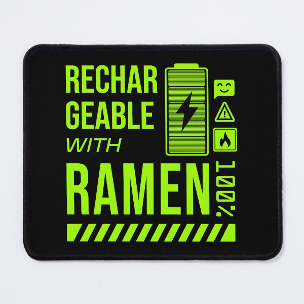 Item preview, Rechargeable with Ramen - Green Label designed and sold by forgottenfuture.