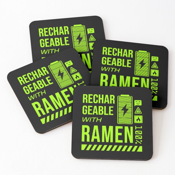 Item preview, Rechargeable with Ramen - Green Label designed and sold by forgottenfuture.