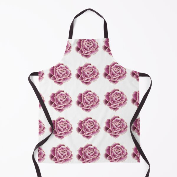 Item preview, Romantic Gift For Her Fancy Pink Rose with Gold Foil designed and sold by Christine Clayton.