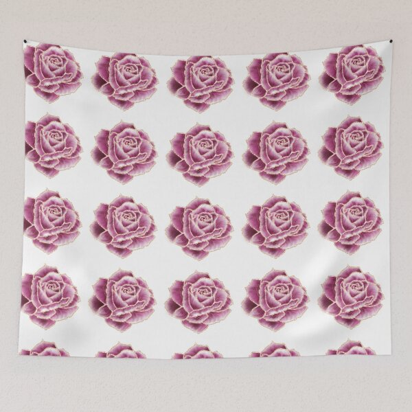 Item preview, Romantic Gift For Her Fancy Pink Rose with Gold Foil designed and sold by Christine Clayton.