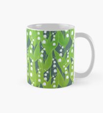 Lily of the Valley Floral Pattern Mug