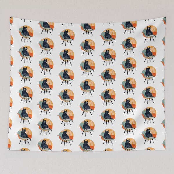 Item preview, midcentury modern cat designed and sold by RavenWrangler.