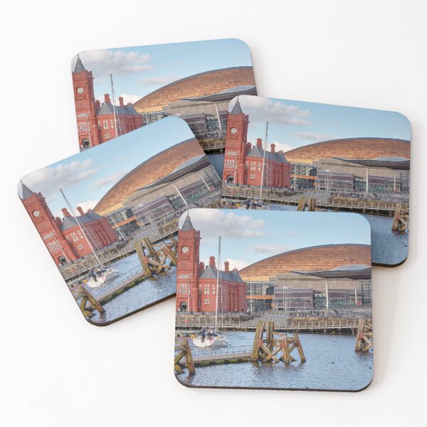 Item preview, Cardiff Bay, Pierhead, Millennium & Senedd designed and sold by VnGphoto.
