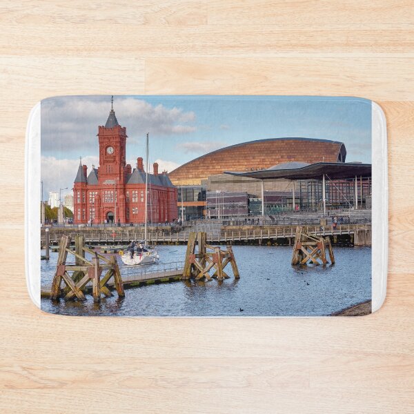 Item preview, Cardiff Bay, Pierhead, Millennium & Senedd designed and sold by VnGphoto.