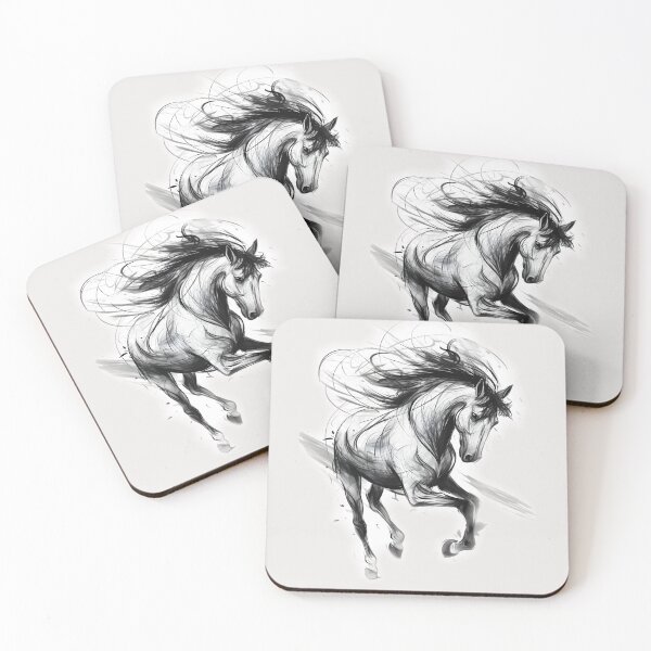 Item preview, Wild Stallion Horse Bucking t Shirt Art - Equestrian Action Horseback designed and sold by RarefiedAir.