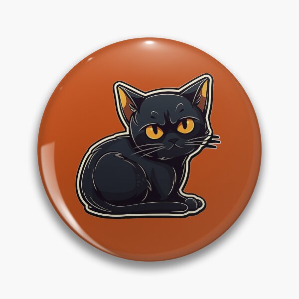 Item preview, Black Cat Catitude designed and sold by Ealaionta Design.