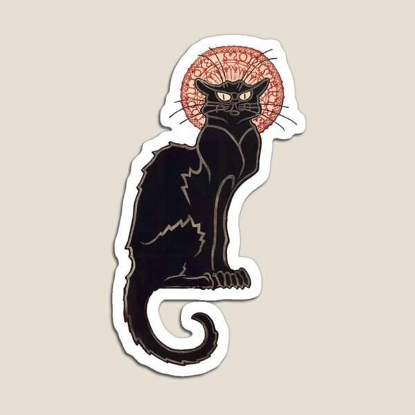 Black Cat-Le Chat Noir Magnet