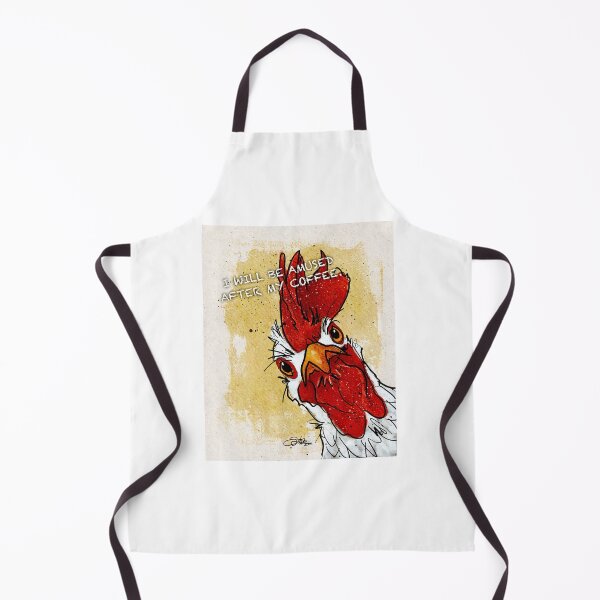 Item preview, I will be amused after my coffee. - Grumpy Rooster designed and sold by Shanda Louis.