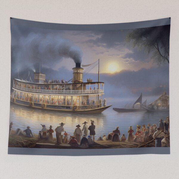 Item preview, Riverboat Jigsaw Puzzle designed and sold by Richard-Y.