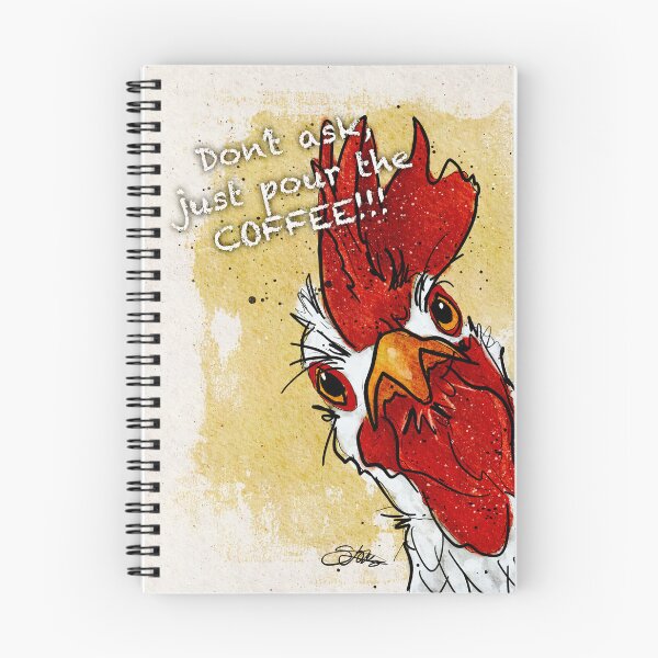 Item preview, Don't ask, just pour the coffee. - Grumpy Rooster designed and sold by Shanda Louis.