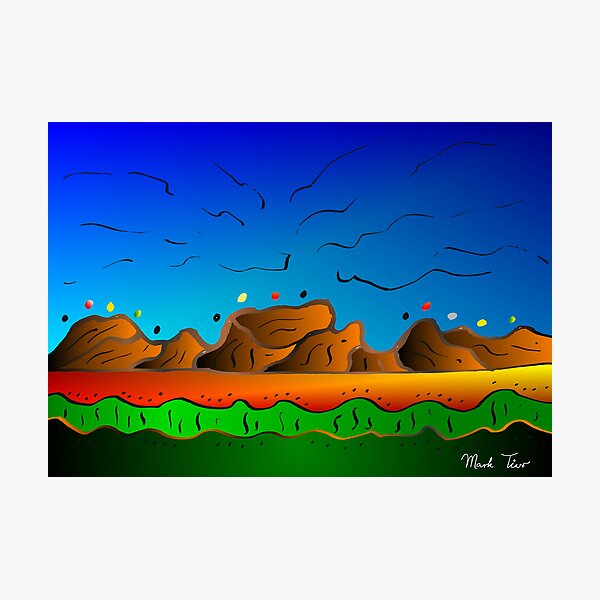 Item preview, Kata Tjuta designed and sold by Wolfgang Karl.